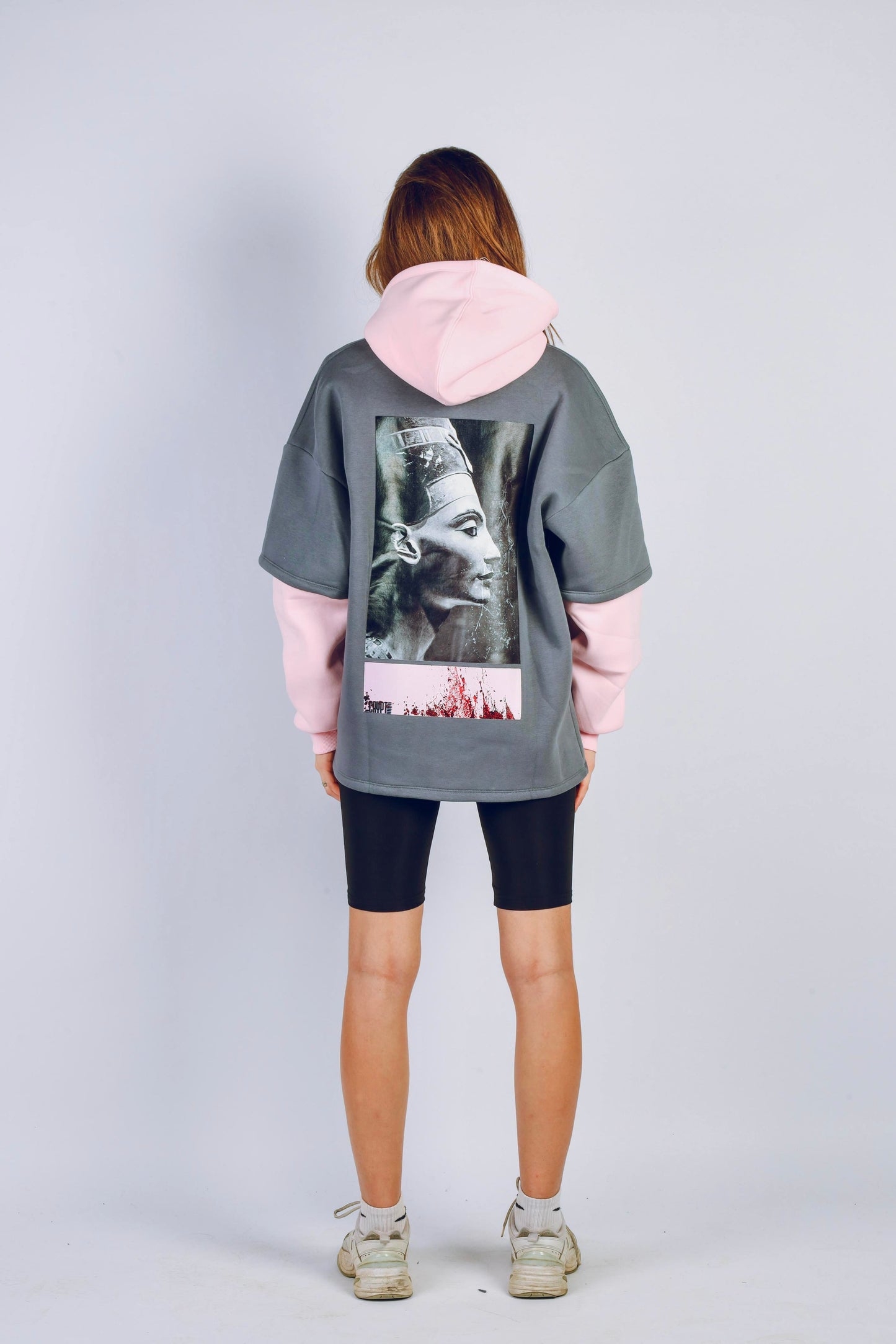 Nefertiti Double Sleeve Hoodie