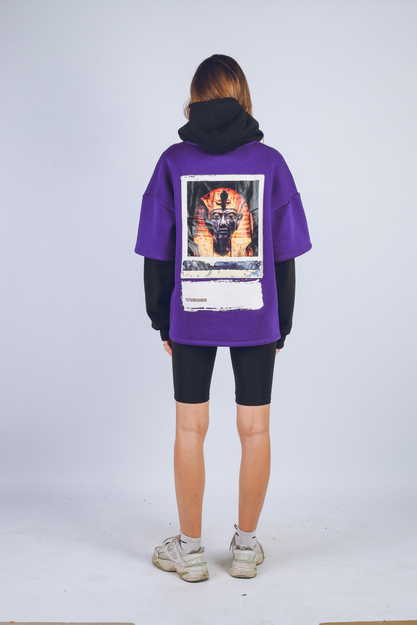 Tutankhamun Double Sleeve Hoodie