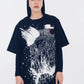 The life giving rays of the aten graffiti t-shirt
